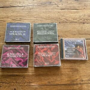 Beethoven, Tchaikovsky, Strauss, Mozart, Romantic - New CD Lot